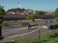 Pasionații de sporturi urbane și-au arătat talentul la Brașov. Imagini de senzație surprinse la poalele Tâmpei