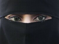 burqa, femeie, musulman
