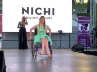 Prezentare de modă emoționantă. 12 tinere, victime ale accidentelor rutiere, au defilat la Iași