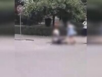 Răzbunare pe o stradă din Târgu Jiu. Două femei au snopit în bătaie o tânără