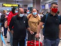 Aglomerație pe Aeroportul Otopeni. Mulți dintre călători nu aveau formularele de călătorie