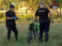 Accident de motocicletă cu doi copii de 14 ani, în Bistrița. Au fost la un pas de moarte