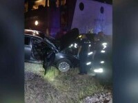 Mașină lovită de trenul Galați-Mărășești. Un bărbat a murit