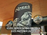 (P) Kozel, berea țapănă din Cehia, este partener principal la UNTOLD anul acesta
