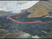 Atracție turistică în jurul unui vulcan care a erupt în Islanda. Fotograf român, martor la erupție: „O imagine apocaliptică”