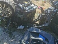 FOTO Șase români implicați într-un accident, în Bulgaria. Doi dintre ei sunt în stare gravă