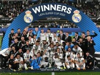 Google felicită Real Madrid pentru câștigarea Supercupei Europei. Ce se întâmplă atunci când cauți numele câștigătoarei