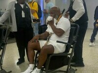 Mike Tyson, în scaun cu rotile. Vechile probleme de sănătate nu îi dau pace GALERIE FOTO