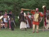 Ieșenii s-au jucat de-a dacii și romanii, la Festivalul Getodava. ”Cred că o să fie o bătălie pe cinste”