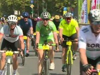 „L'Etape”, competiția internațională de ciclism în centrul Bucureștiului, a adunat 1300 de curajoși. Marele câștigător