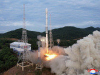 coreea de nord lansare satelit