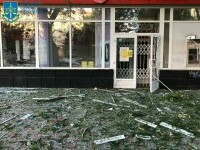 Şase persoane au fost rănite într-un atac cu bombe în Herson