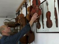 Lutierii din Reghin închiriază instrumentele făcute de ei. De ce sunt foarte apreciate viorile din lemnul românesc