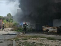 Incendiu depozit Costineşti