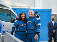 Butch Wilmore and Sunita Williams