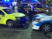 accident masina politie