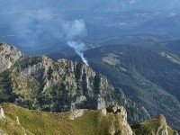 incendiu, Bucegi