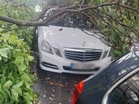 Cod roșu de vijelie în Suceava: Pompierii au intervenit pentru evacuarea apei după ploile torențiale