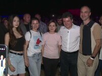 Nicușor Dan și Maia Sandu, imagini inedite la Festivalul Lupilor din Rep. Moldova. Coadă de oameni pentru poze