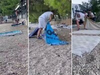 Prosoape pe plaja