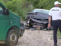 Accident mortal în Mehedinți. Doi soți au murit după ce mașina lor a izbit o autospecială a Poliției de Frontieră