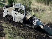 Un subofițer a murit carbonizat în urma unui accident cu un TIR, pe centura Lugojului. Ce a spus șoferița camionului