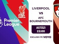 Premier League începe astăzi, exclusiv pe VOYO. Liverpool vs Bournemouth, un debut cu greutate, de la ora 22:00
