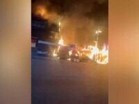 Coșmarul de la Praid continuă. După dezastrul de la salină, un incendiu a distrus afacerile localnicilor