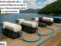 Fake news despre golirea Lacului Vidraru: 
