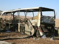 Cel puțin 17 copii au murit în accidentul din Iran. În total, peste 76 de persoane și-au pierdut viața, carbonizate