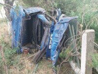 Un adolescent de 16 ani a murit într-un accident, în Ialomița. Șoferul nu are permis și e în stare gravă