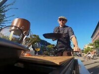 Bucătarul pe bicicletă. Aventura culinară pe două roți costă 265 de dolari de client