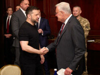 Donald Trump și-a trimis emisarul la Kiev de Ziua Independenţei Ucrainei. Cum a fost primit de Volodimir Zelenski