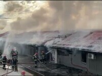 Incendiu in Buftea