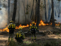 Incendii puternice în Spania. Situația este gravă în mai multe regiuni ale țării, flăcările amenință mai multe localități