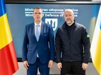 Ministrul Ionuț Moșteanu, la Kiev: Vom colabora cu Ucraina pentru dezvoltarea de armament ”prin Programul european SAFE”