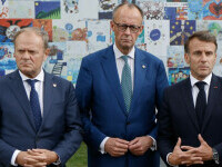 Liderii UE - Emmanuel Macron, Friedrich Merz şi Donald Tusk - la Chișinău. Mesajul transmis pe fondul amenințării Rusiei