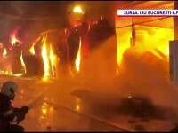 Comercianții au fost la un pas să se ia la bătaie cu autoritățile, la incendiul uriaș din „Dragonul Roșu”. „E munca noastră”