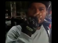 Individul care a agresat, „din motive rasiale”, un livrator asiatic în Capitală a fost arestat preventiv pentru 30 de zile