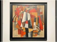 Controverse în spatele a trei tablouri găsite sub o saltea, expuse la București. Un cercetător acuză că sunt falsuri