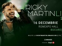 Ricky Martin vine la București. Superstarul mondial aduce show-ul „Ricky Martin live 2025” la Romexpo, pe 16 decembrie
