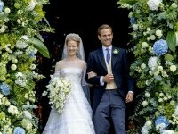 „Cea mai bogată prințesă din Europa” s-a căsătorit. Rochia spectaculoasă purtată de Marie Caroline de Liechtenstein. FOTO