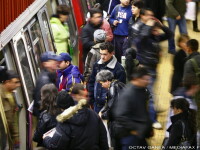Incendiu la Metrou! Doua persoane intoxicate cu fum, una internata
