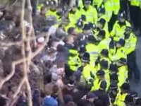 Demonstratii dure in Marea Britanie impotriva extremismului islamist