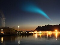 Misterioasa spirala din Norvegia, explozia unei rachete rusesti?