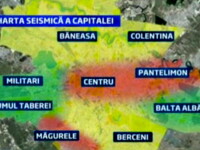 Harta seismica a Capitalei