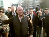 Traian Basescu la Primaria Sectorului 2, de Ziua Nationala