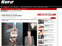 Sarbii vor sa ni-l ia pe Vlad Tepes: 