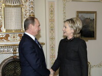 Vladimir Putin si Hillary Clinton