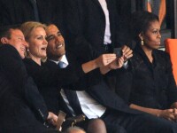 Obama, Cameron si femeia care conduce guvernul danez, intr-un 